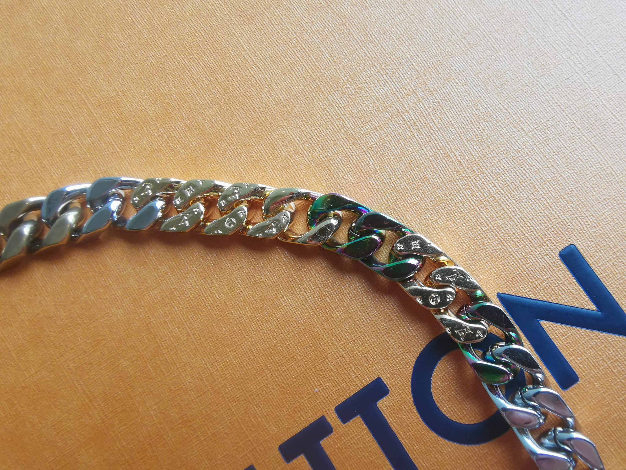 lv chain link bracelet